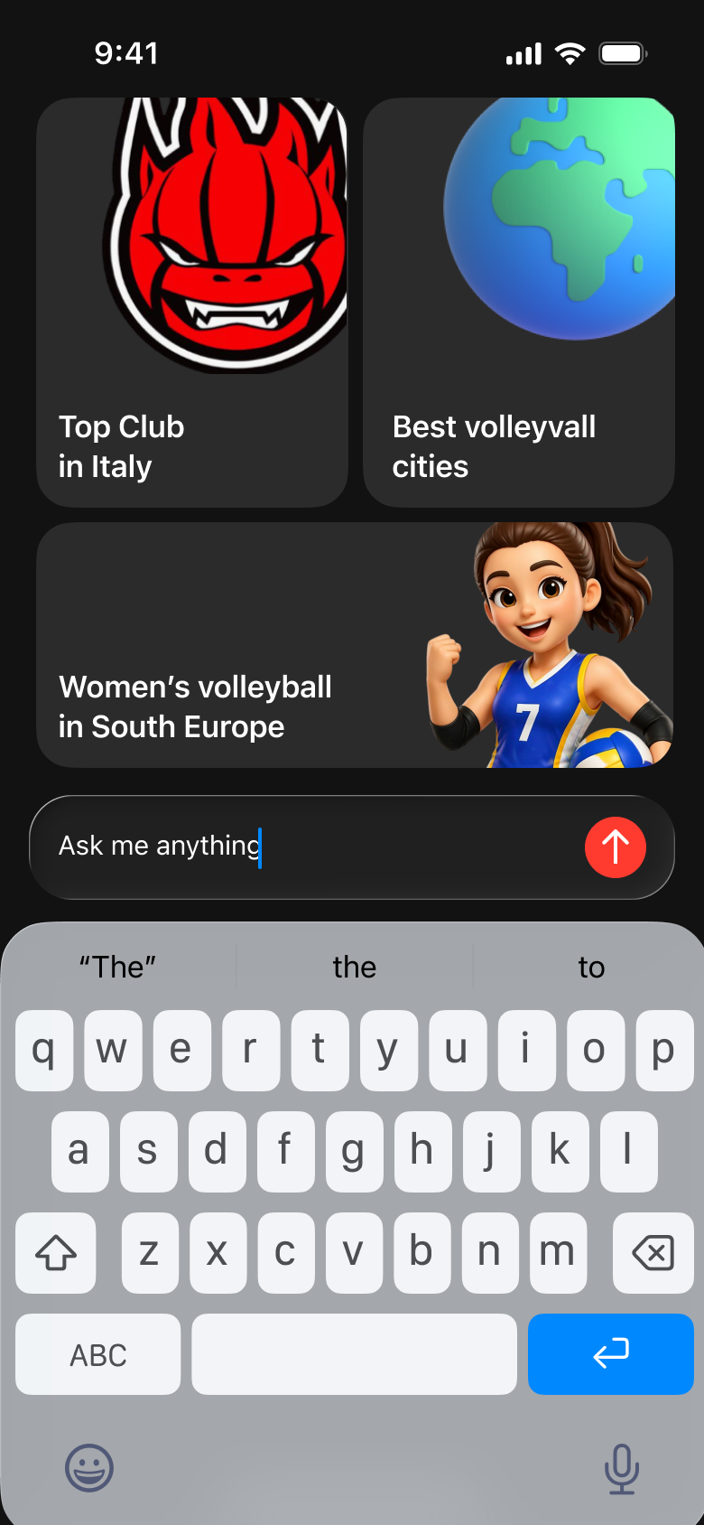 VolePlay app screenshot two